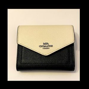 COACH Black & White Wallet